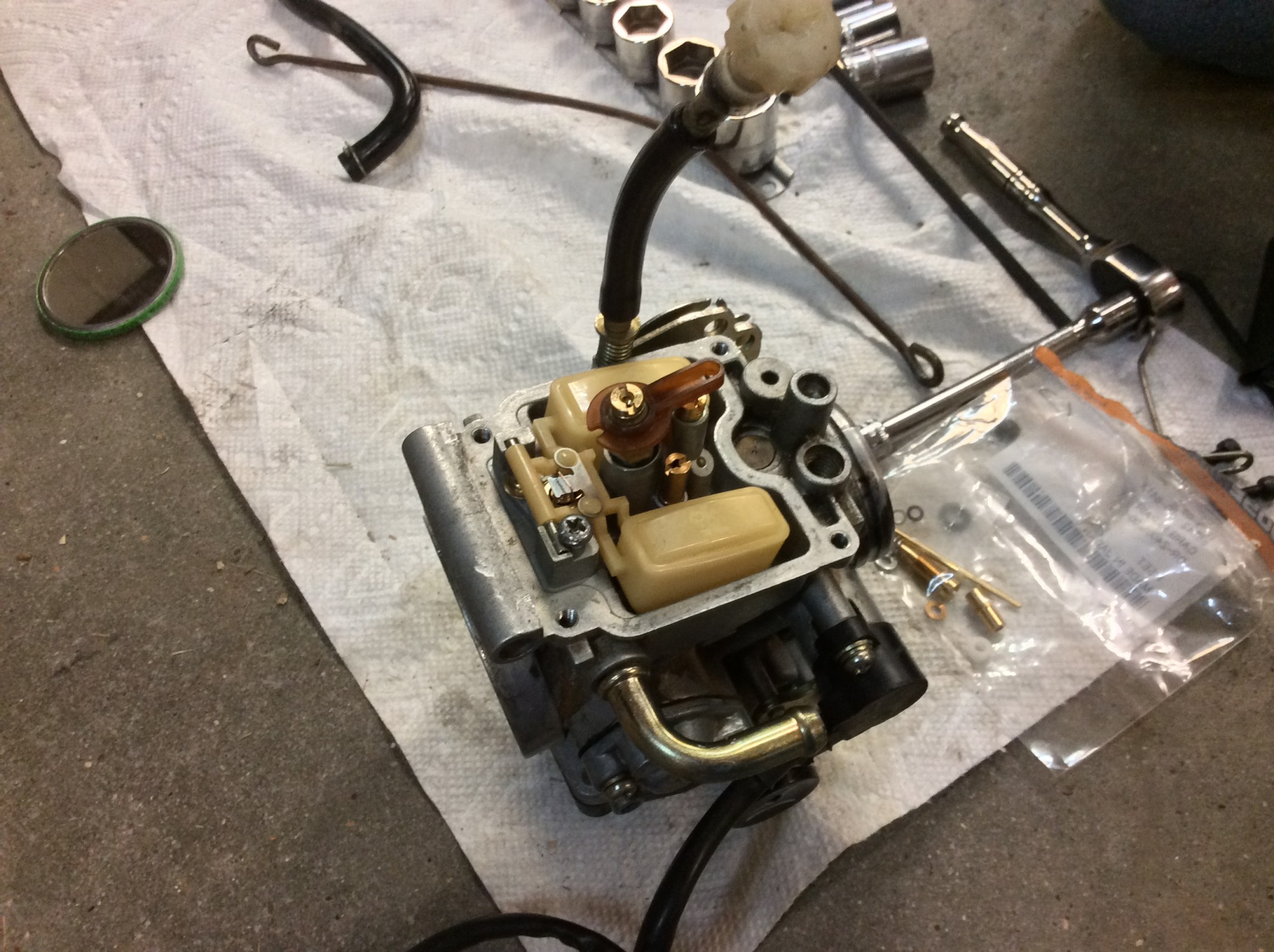 carburetor rebuild drz400