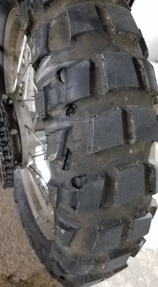 low tire pressure damage
